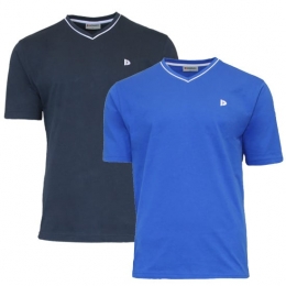 DonnayDonnayHeren-2-Pack-T-ShirtJason-DonkerblauwampKorenblauw