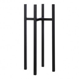 MicaDecorationsAscotPlantenstandaardL34xB34xH71cmZwart