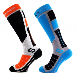 SkisokkenUnisex-ProIiOranjeblauw