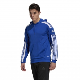 adidasSquadra21HoodieBlauwWit