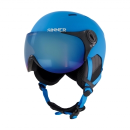 TyphoonVisorSkihelm-Blauw