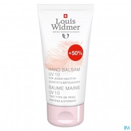 LouisWidmerHandBalsemUV10Geparfumeerd50ml25mlGratis