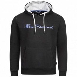 BENSHERMANCasualHerenHoody0067810-ZWART