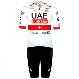 UAEEMIRATESSchweiz2024Setfietsshirtfietsbroekset2artikelenvoor