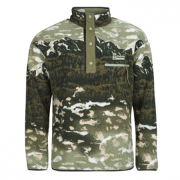 FleeceJackColumbiaHELVETIAIIPRINTEDHALFSNAPFLEECE