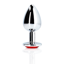 ShotsOuchMetalenButtplugRubyRed7Cm
