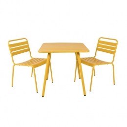 MetalentuinsetMaxokergeel80cm