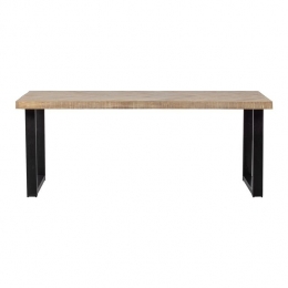 WOOODTabloEettafelVisgraat-180x90cm-Bruin