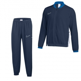 NikeAcademy25WovenTrainingspakFull-ZipKidsDonkerblauwBlauwWit