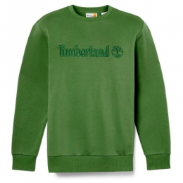 Timberland-EmbroideryTonalCrewNeck-TruimaatSolijfgroen