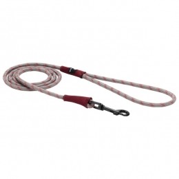 SnowPeak-DogLead-HondenriemmaatS-130cmroodgrijs