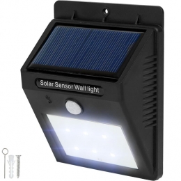 tectakeLEDsolartuinverlichtingmetbewegingssensor-Zwart