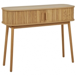 Beliani-SELAH-Sidetable-Lichthout-MDF