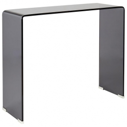 Beliani-KENDALL-Consoletafel-Zwart-Veiligheidsglas