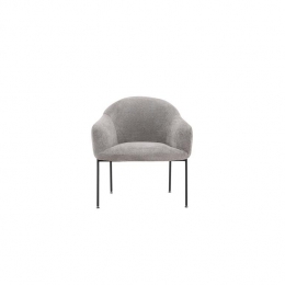 RebellenclubVaiFauteuil-Lichtgrijsboucl