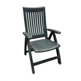 RomaVerstelbareTuinstoelAntracietKettler-Kettler