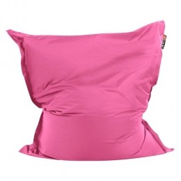 Beliani-FUZZY-Zitzakhoes-Fuchsiapaars-140x180cm-Nylon