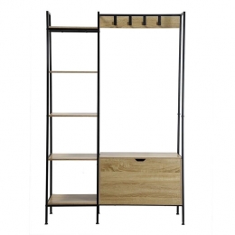 Calicosy-KledingkastLEXIEmetSchoenenkast-H160cm