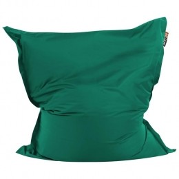 Beliani-FUZZY-Zitzakhoes-Smaragdgroen-140x180cm-Nylon