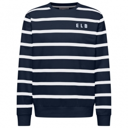 ELBSAND-MertStripedSweatshirt-TruimaatXLblauw