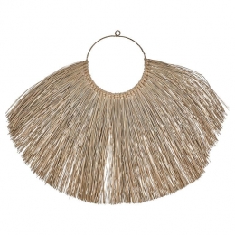 Beliani-HATINH-Wanddecoratie-Natuurlijk-Waterhyacint