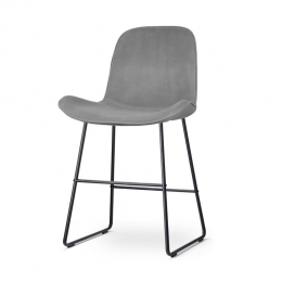 NolonNino-FBarkrukGrijs-Velvet-ZwartOnderstel-65cm