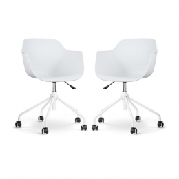 NolonNout-PukBureaustoelenSetvan2-Wit-WitOnderstel