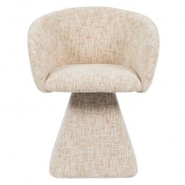 Bronx71EetkamerstoelLenndraaibaarchenillebeige