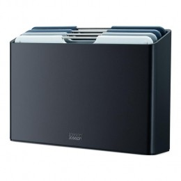 JosephJosephFolioSnijplankset-Setvan4-ZwartBlauwtinten