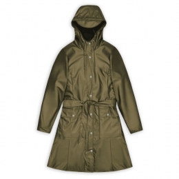 Rains-WomensCurveLongJacketW3-RegenjasmaatMolijfgroen