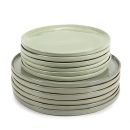 SERAX-PascaleNaessens-PureServiesset-12delig-Lichtgroen