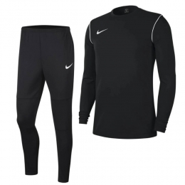 NikePark20CrewTrainingspakKidsZwartWit