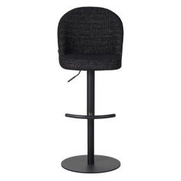 Bronx71BarkrukOdingemleerdestofzwart63-83cm