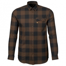 Seeland-HighseatShirt-Overhemdmaat3XLzwartbruin