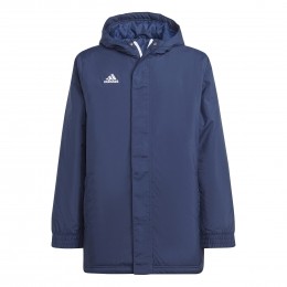 adidasEntrada22LangeVoetbaljackKidsDonkerblauwWit