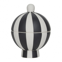 OYOYLivingToppuVoorraadpotje-ZwartWit