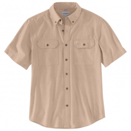 Carhartt-LooseChambraySS-OverhemdmaatLbeige