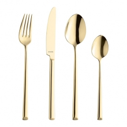 AmefaMetropoleBestekset24-delig-Goud