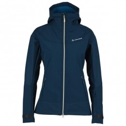 Vaude-WomensAllYearElopeSoftshellJacket-Softshelljackmaat34blauw