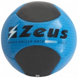 ZeusBeachSoccerVoetbalzwartblauw