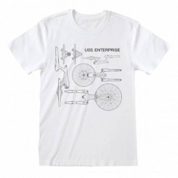 RuimteschipEnterpriseEnterpriseSpecsHerenT-shirtSTT06292TSW