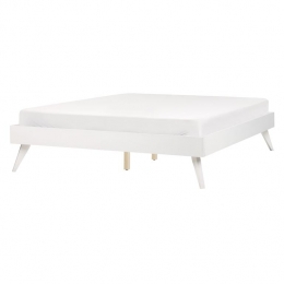 Beliani-BERRIC-Tweepersoonsbed-Wit-140x200cm-MDF