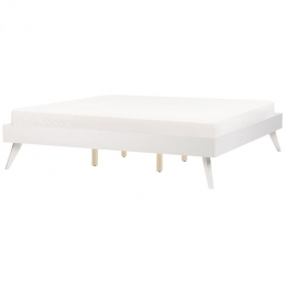 Beliani-BERRIC-Tweepersoonsbed-Wit-180x200cm-MDF
