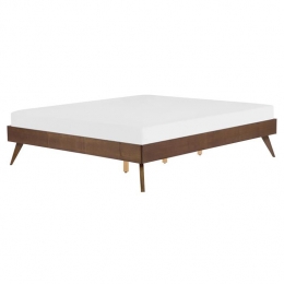 Beliani-BERRIC-Tweepersoonsbed-Donkerehoutkleur-160x200cm-MDF