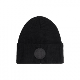 NikkieRoundPatchBeanie