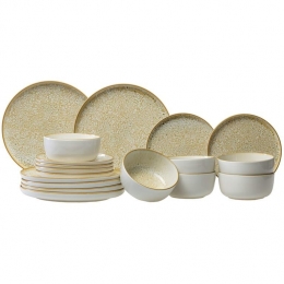 CosyTrendyServiessetBalticLuna18-delig6personen-6borden6diepebordenen6schaaltjes