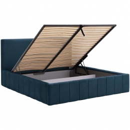 GoossensBedframeCarte-140x200-Veloursblauwmarine13-