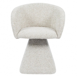 Bronx71EetkamerstoelLenndraaibaarchenilletaupe