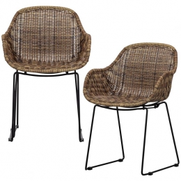 WOOODWillowLoungestoelenBuiten-Polyester-Naturel-Setvan2