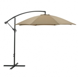 GardenImpressionsAtheneZweefparasol300cmtaupe
